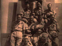 Robert Kenrick (bottom left) in Egypt